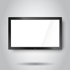 Flat Screen Tv Icon Png Images Vectors