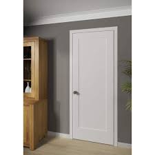 Paneled Solid Wood Primed Standard Door Kimberly Bay Size 30 X 80