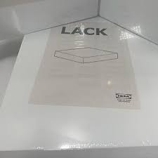 Ikea Floating Wall Lack Shelf White
