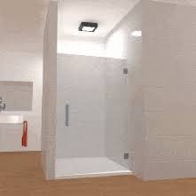 Single Glass Frameless Shower Doors