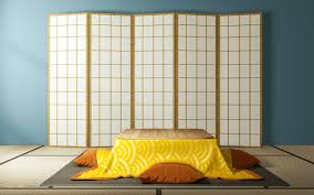 Japanese Partition Paper Wooden Design