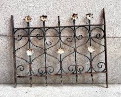 Antique Garden Fence Wrought Iron