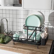 Costway Black Drying Dish Rack