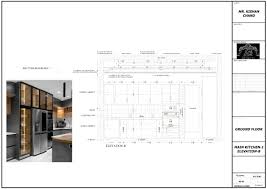 House Plan 2d Floor Plan Elevations