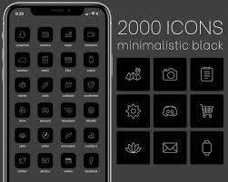 2000 Minimalistic Charcoal Black And