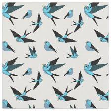 Bird Prints Bird Print Fabric