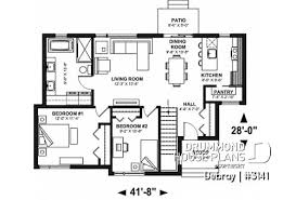 Single Family Small House Plans Floor