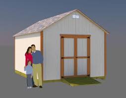 Storage Shed Building Plans 12x16