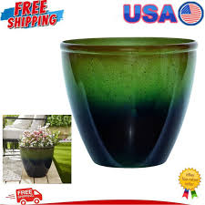 Ombre Decorative Resin Plant Flower Pot