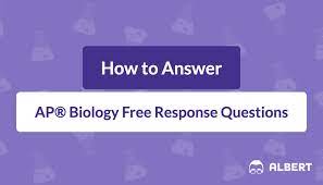 How To Answer Ap Biology Free Response
