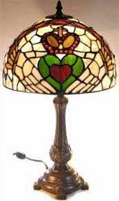 Claddagh Lamp Stained Glass