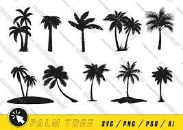 Palm Tree Wall Art Silhouette Svg Files