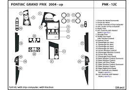 Pontiac Grand Prix 2004 2005 Dash Kits