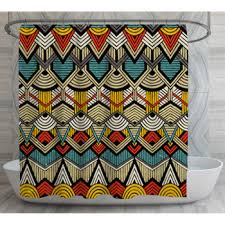 African Shower Curtains Bath Mats