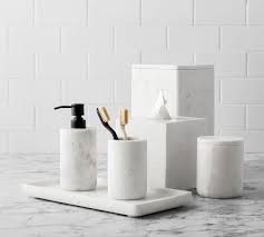 Frost Marble Bathroom Accessories Set