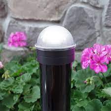 Outdoor Solar Led Chain Link Post Light