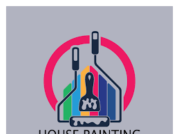 Logo Icon Ilration House Paint With