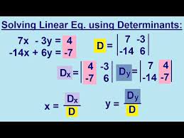 Algebra Solving Linear Equations