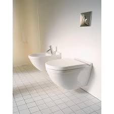 Duravit Starck 3 2527090092 Toilet Wall Mounted Rimless White