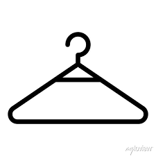 Clothes Hanger Icon Outline Clothes