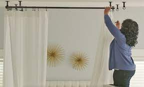 Hanging Curtains From The Ceiling The