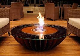 Indoor Coffee Table Fire Pit