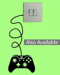 Gaming Controller Light Switch Vinyl