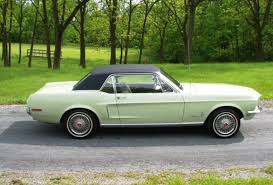 Seafoam Green 1968 Ford Mustang