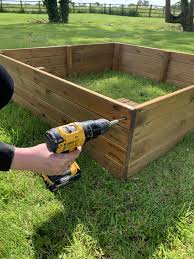 Wooden Raised Vegetable Bed Extra Deep