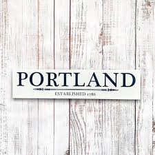 Portland Me Sign Portland Sign Maine
