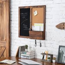 Rustic Wood Frame Wall Mounted Entryway