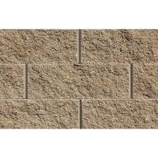 Universal 4 In H X 18 In W X 11 In D Sandstone Concrete Wall Cap 45 Pieces 67 5 Lin Ft Pallet