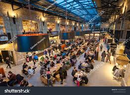 People Dining Inside The Forks Market