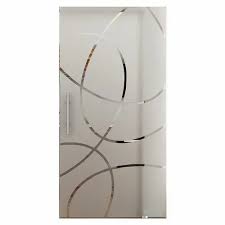 Sliding Frosted Glass Toughened Door