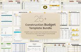 14 Free Construction Budget Templates