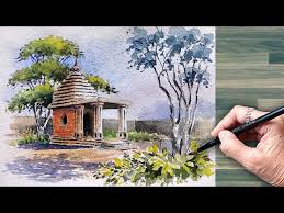 Painting Temples Can Be Soothing