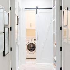 Laundry Room Barn Doors Design Ideas