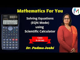 Solving Equations Eqn Mode Using