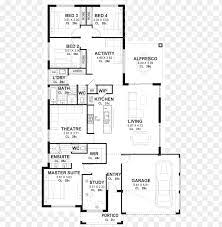 4 Bedroom House Plans Png Transpa