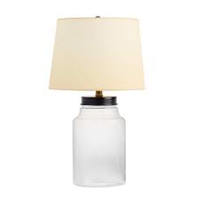 Fillable Clear Glass Table Lamp Cresswell Lighting