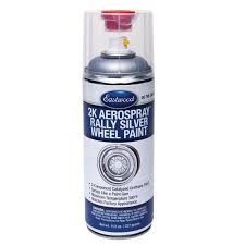 2k Aerospray Rally Wheel Silver Aerosol