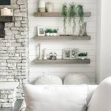 Gray Floating Shelves Free