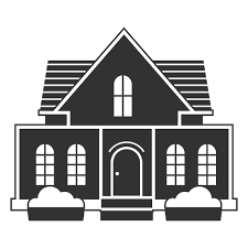 Frontal Symmetric House Icon Png Svg