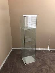 Ikea Detolf Glass Door Cabinet Display