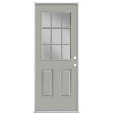 Smooth Fiberglass Prehung Front Door