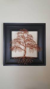 Copper Wire Tree Wire Art Metal Art
