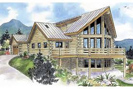 Log Cabin House Plan 2 Bedrms 2 5