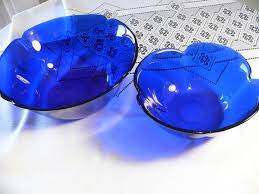 Blue Glass Bowls