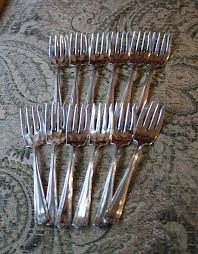 Wallace Silversmiths Salad Forks With