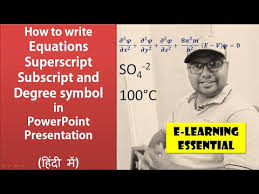 Equation In Powerpoint Presentation